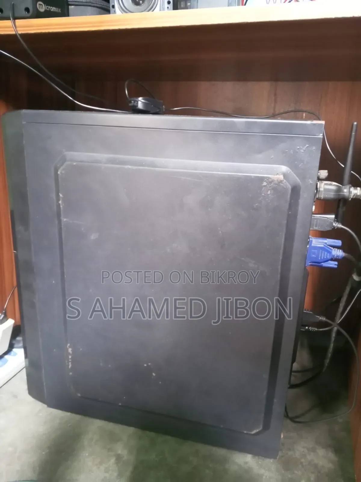 ডেস্কটপ কম্পিউটার গিগাবাইট ৮জিবি ইন্টেল কোর আই৩ এসএসডি ১২৮জিবি