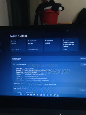 Laptop 8GB Intel Core I5 SSD 500GB