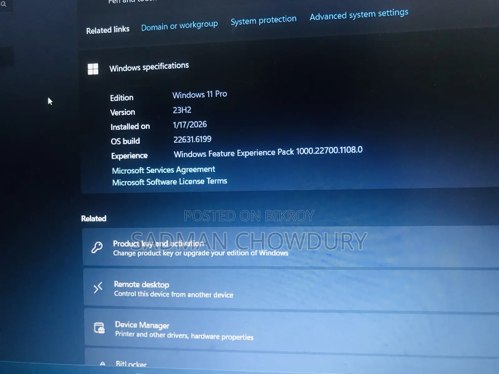 Laptop 8GB Intel Core I5 SSD 500GB
