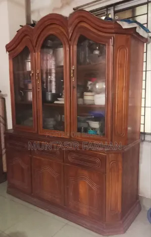 Teak Wood Showcase / Wooden Showcase