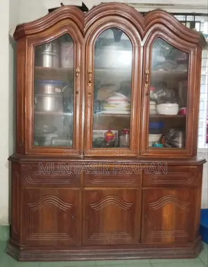Teak Wood Showcase / Wooden Showcase