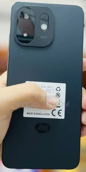 New Itel A100C 64 GB Black
