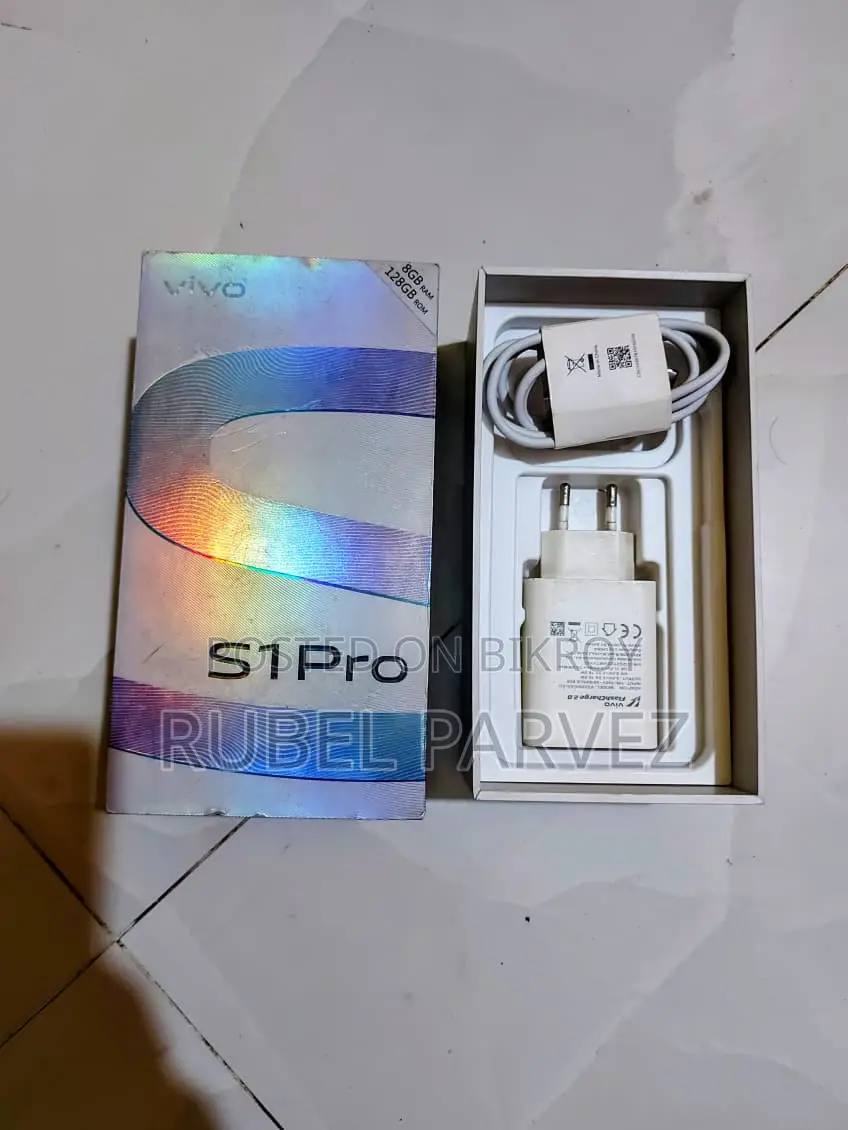 ভিভো এস১ প্রো ১২৮ জিবি কালো