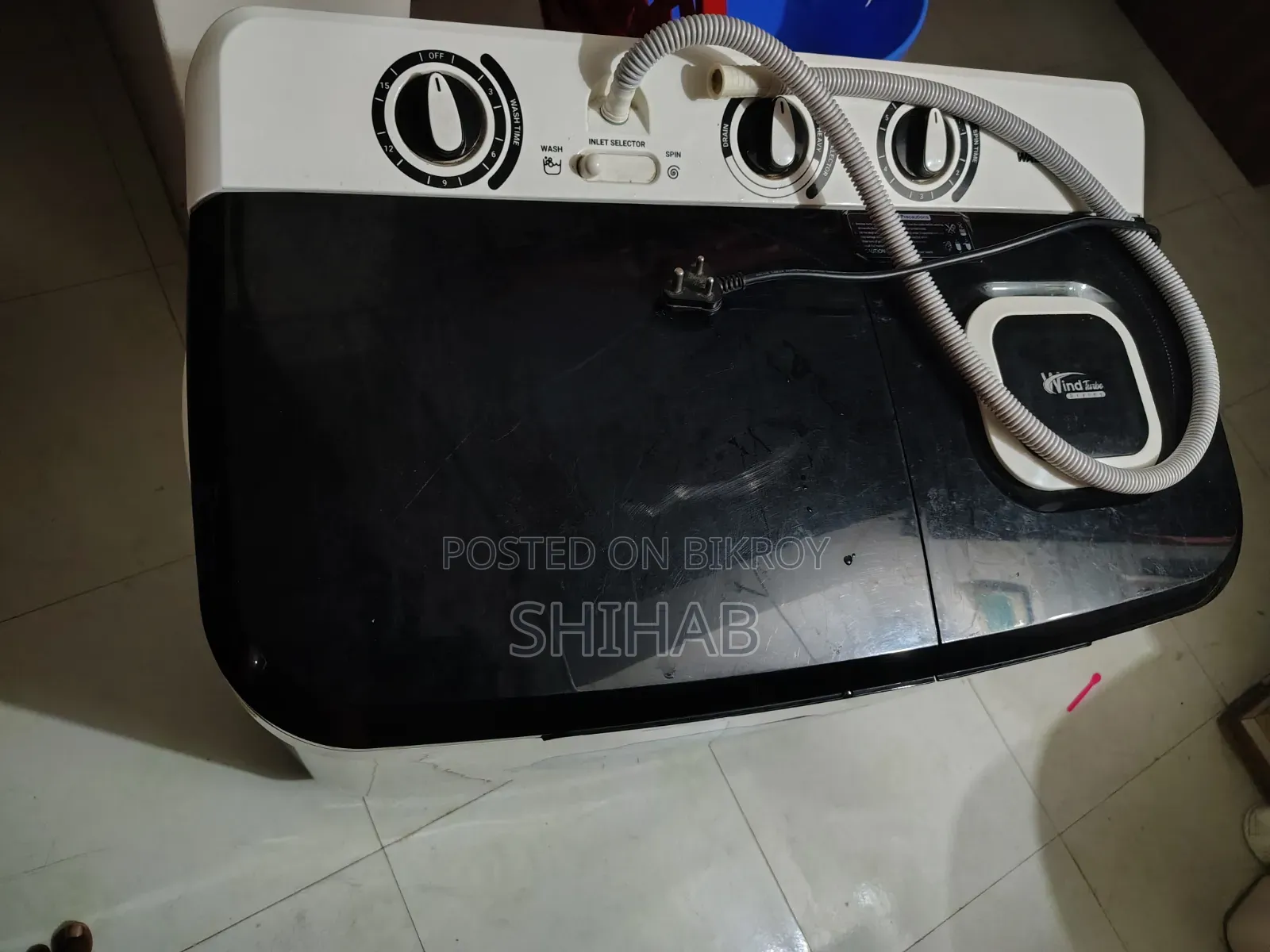 ওয়ালটন সেমি অটোমেটিক ওয়াশিং মেশিন
