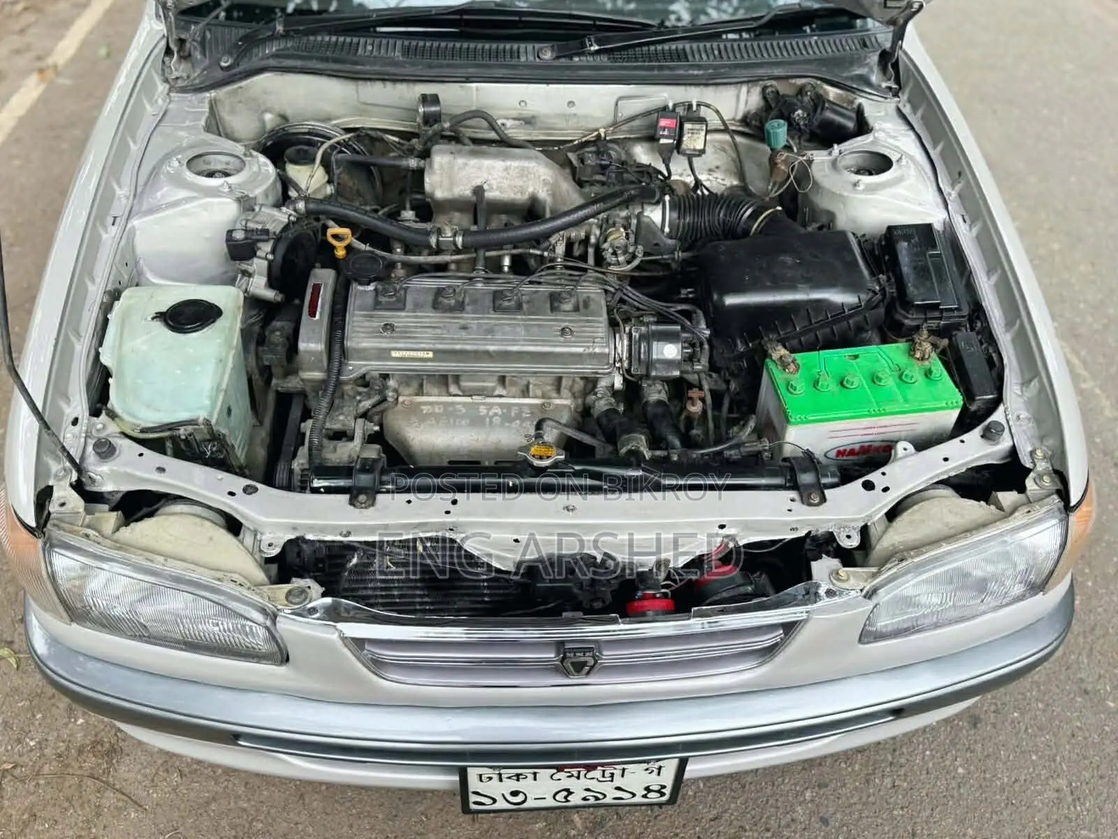 Toyota Corolla Sedan 1995 Silver