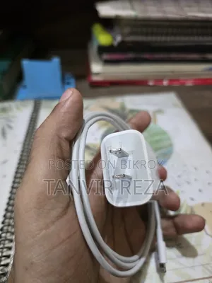 Apple 20W Fast Charger and Cable - Fresh Condition