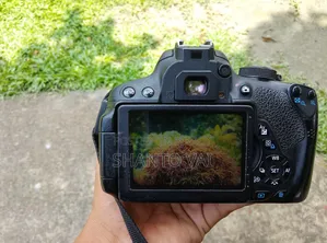Canon 700D Camera + Zoom Lens 55-250 Mm