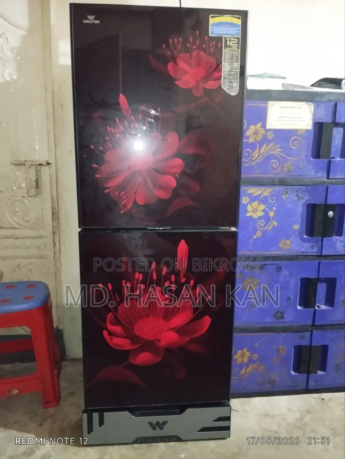 A very nice refrigerator will be sold