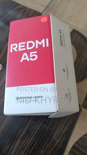 New Xiaomi Redmi A5 4G 128 GB Black