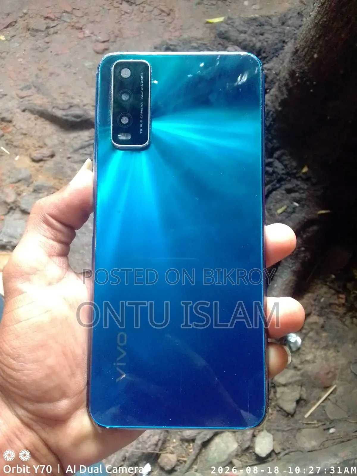 Vivo Y20 64 GB Blue