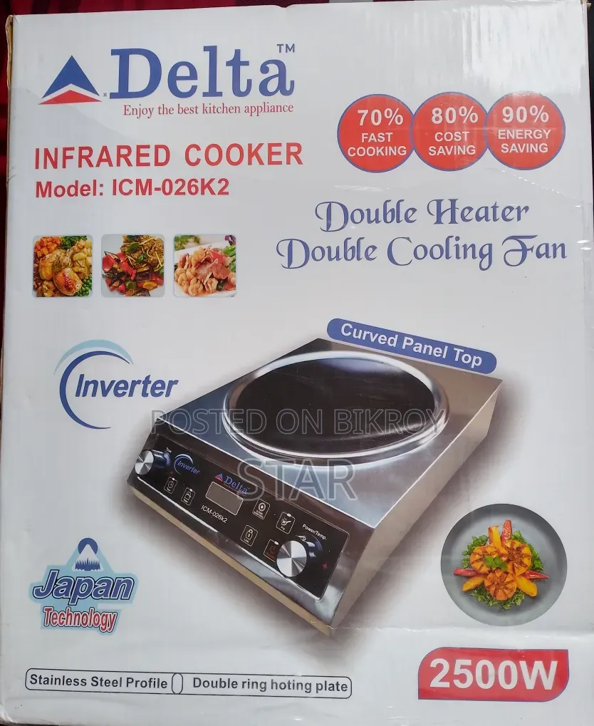 New Delta Infrared Cooker – ICM-026K2