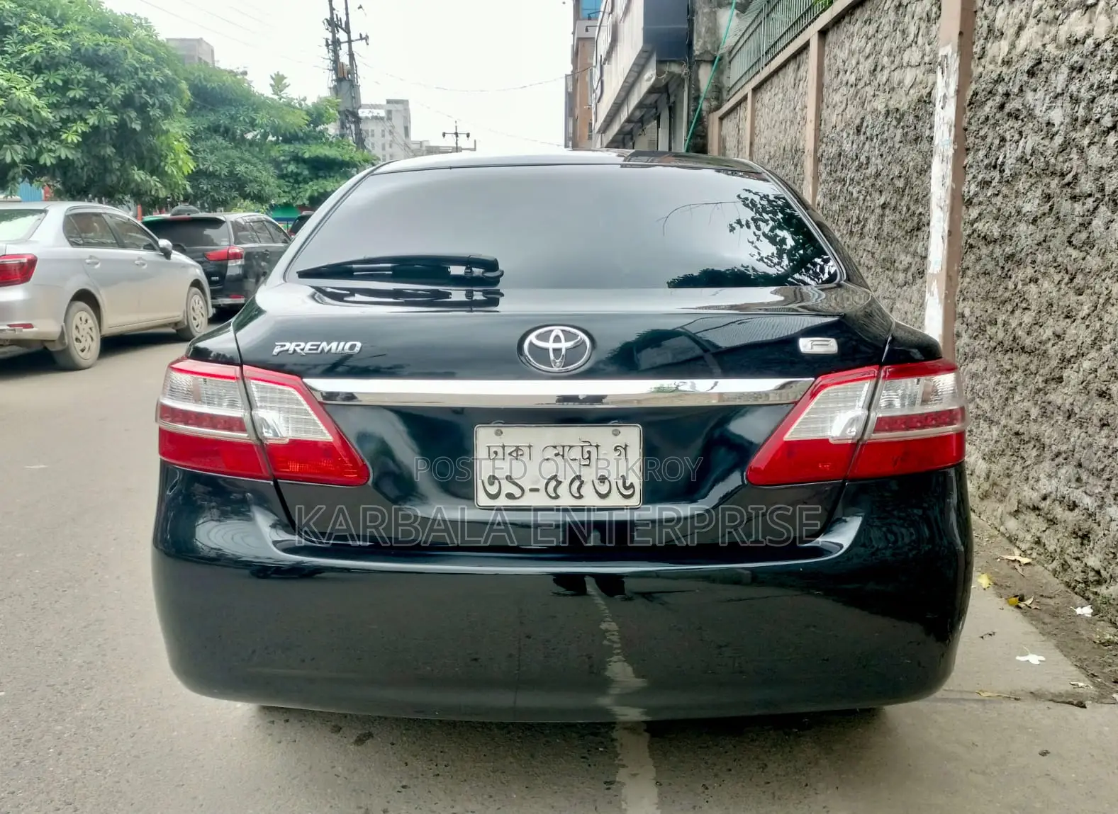 টয়োটা প্রমিও ১.৫ এফডব্লিউডি ২০০৯ কালো