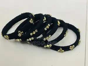 Kundon Silk Thread Bangles Set