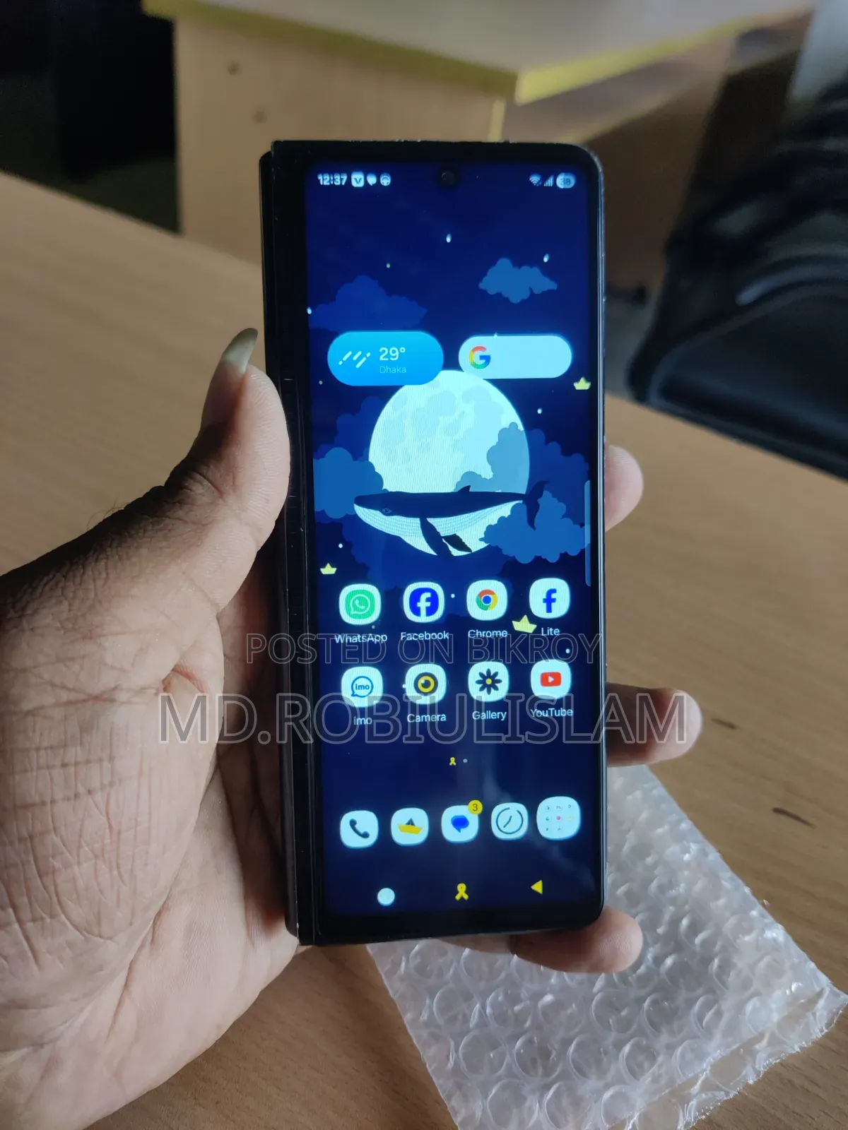 Samsung Galaxy Z Fold 3 256 GB Black