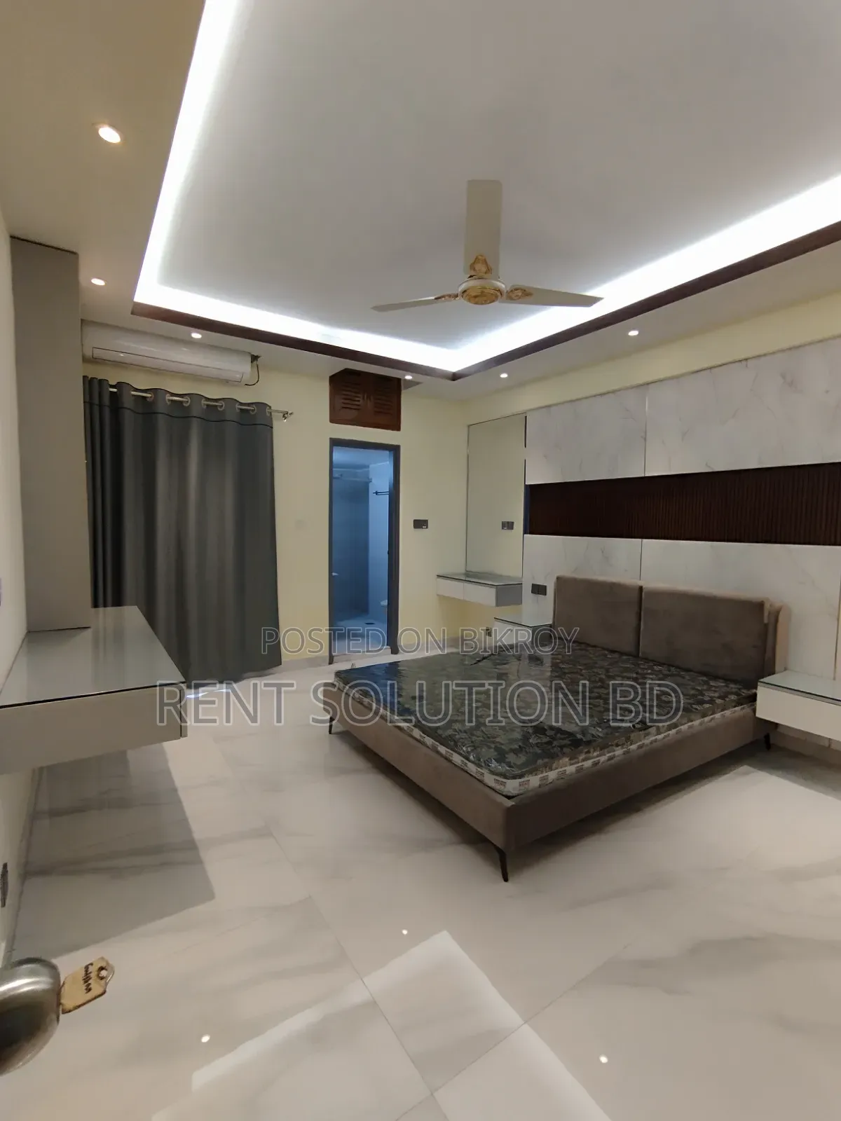 গুলশানে আসবাবপত্রসহ ৩ বেডরুমের অ্যাপার্টমেন্ট ভাড়ার জন্য