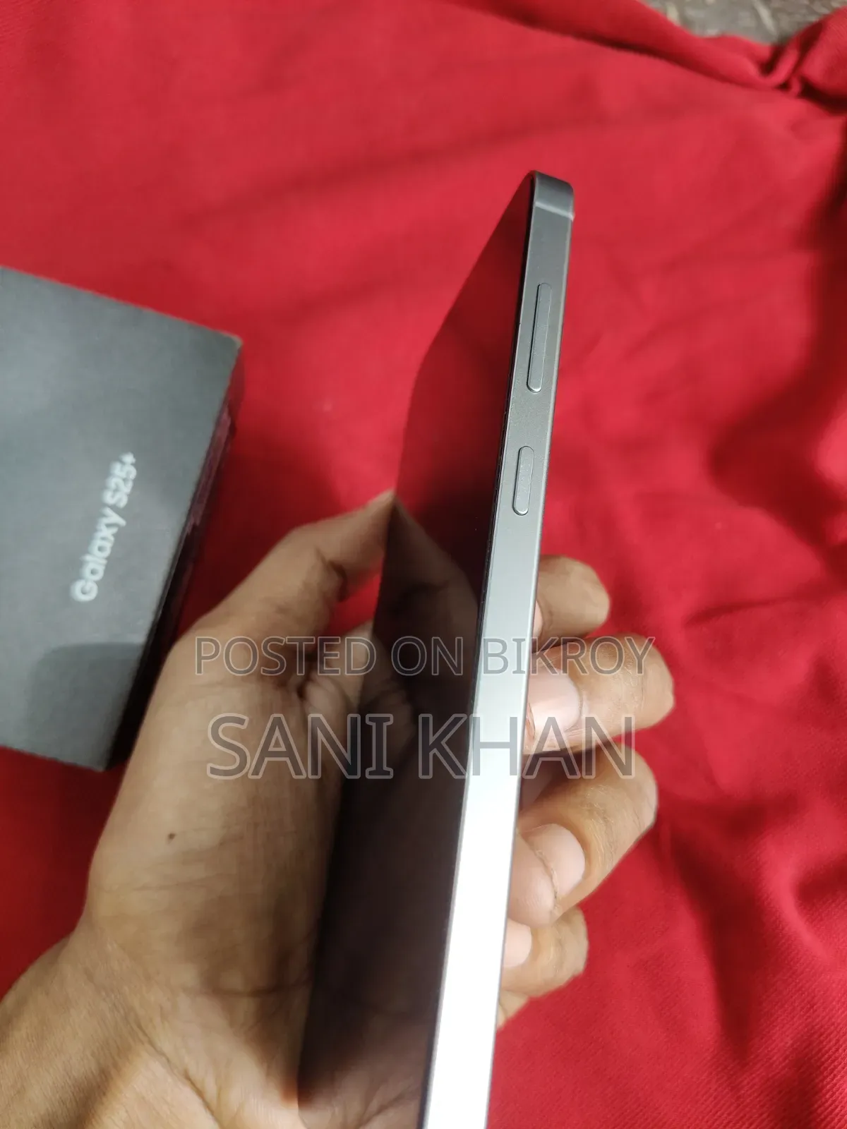 স্যামসাং গ্যালাক্সি এস২৫+ ২৫৬ জিবি গ্রে