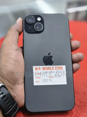 অ্যাপল আইফোন ১৫ প্লাস ২৫৬ জিবি ব্ল্যাক