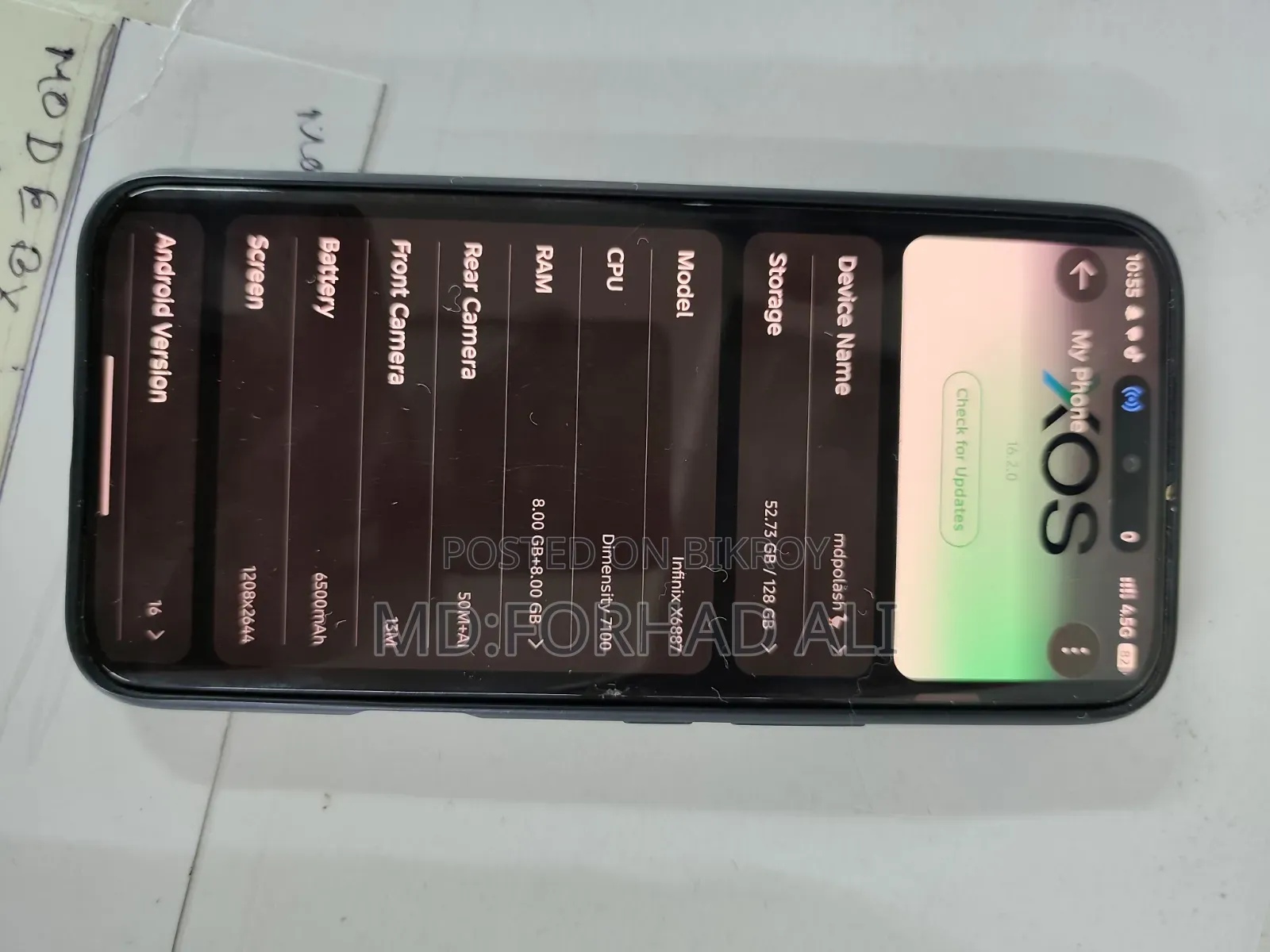 Infinix Note Edge 128 GB Black