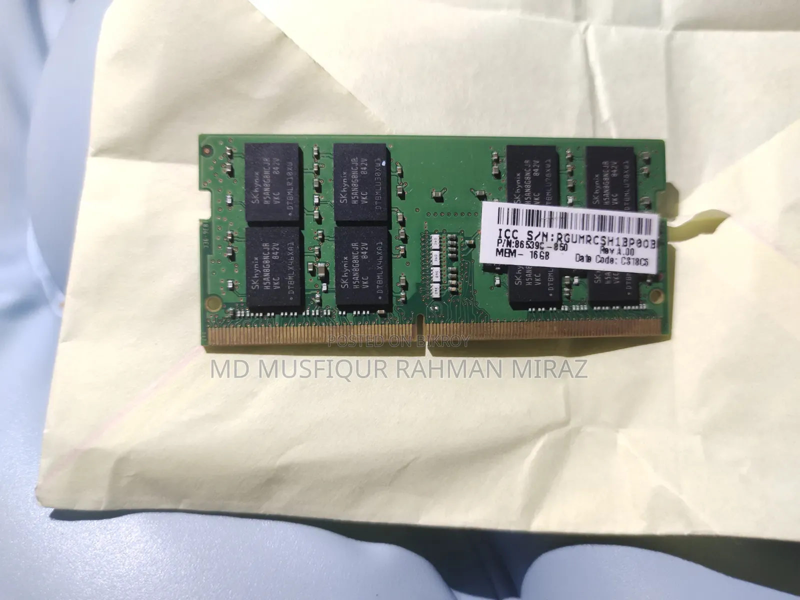 Genuine OEM 16GB Laptop RAM