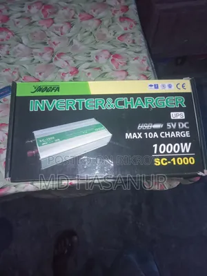 Jnogfa Inverter Charger 1000 Watt DC to AC Solar Power Inverter