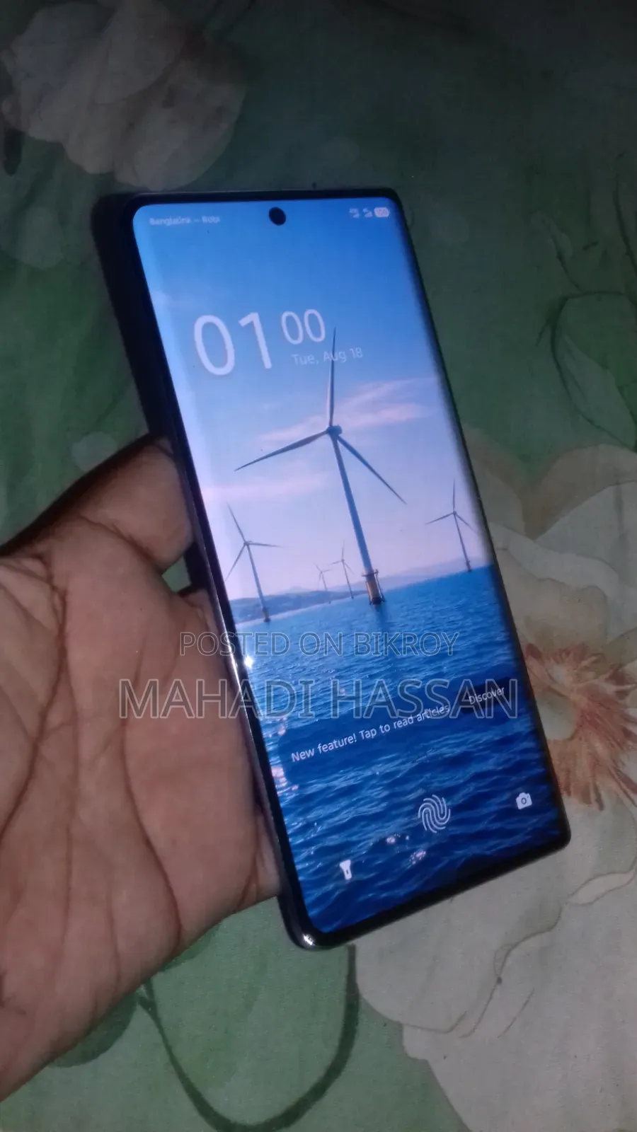 New Infinix Hot 50 Pro 256 GB Gray