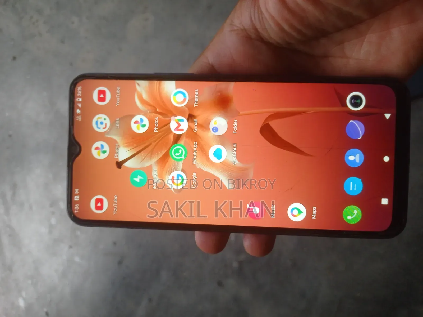 Vivo Y20 64 GB Blue