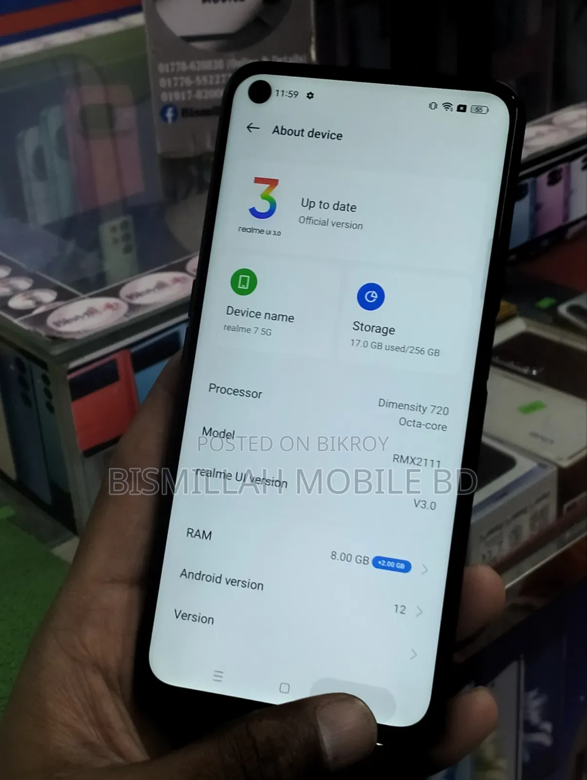 Realme 7 (Asia) 128 GB Black