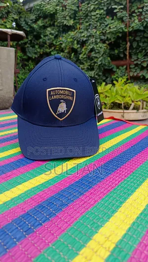 Lamborghini Blue Cap