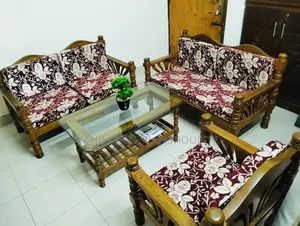 5-Seater Sofa Set With Center Table for Sale