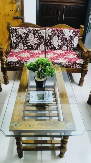 5-Seater Sofa Set With Center Table for Sale