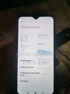 Xiaomi Redmi Note 7 Pro 64 GB Black