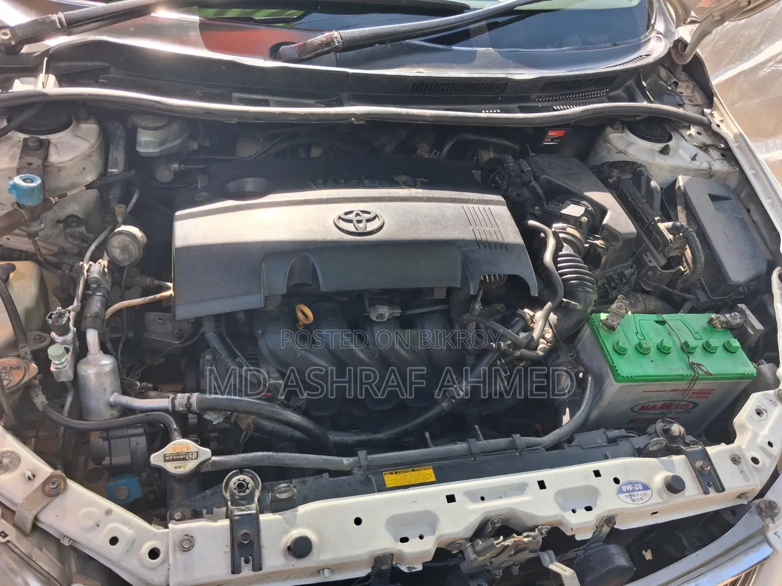 Toyota Axio 2010 সাদা