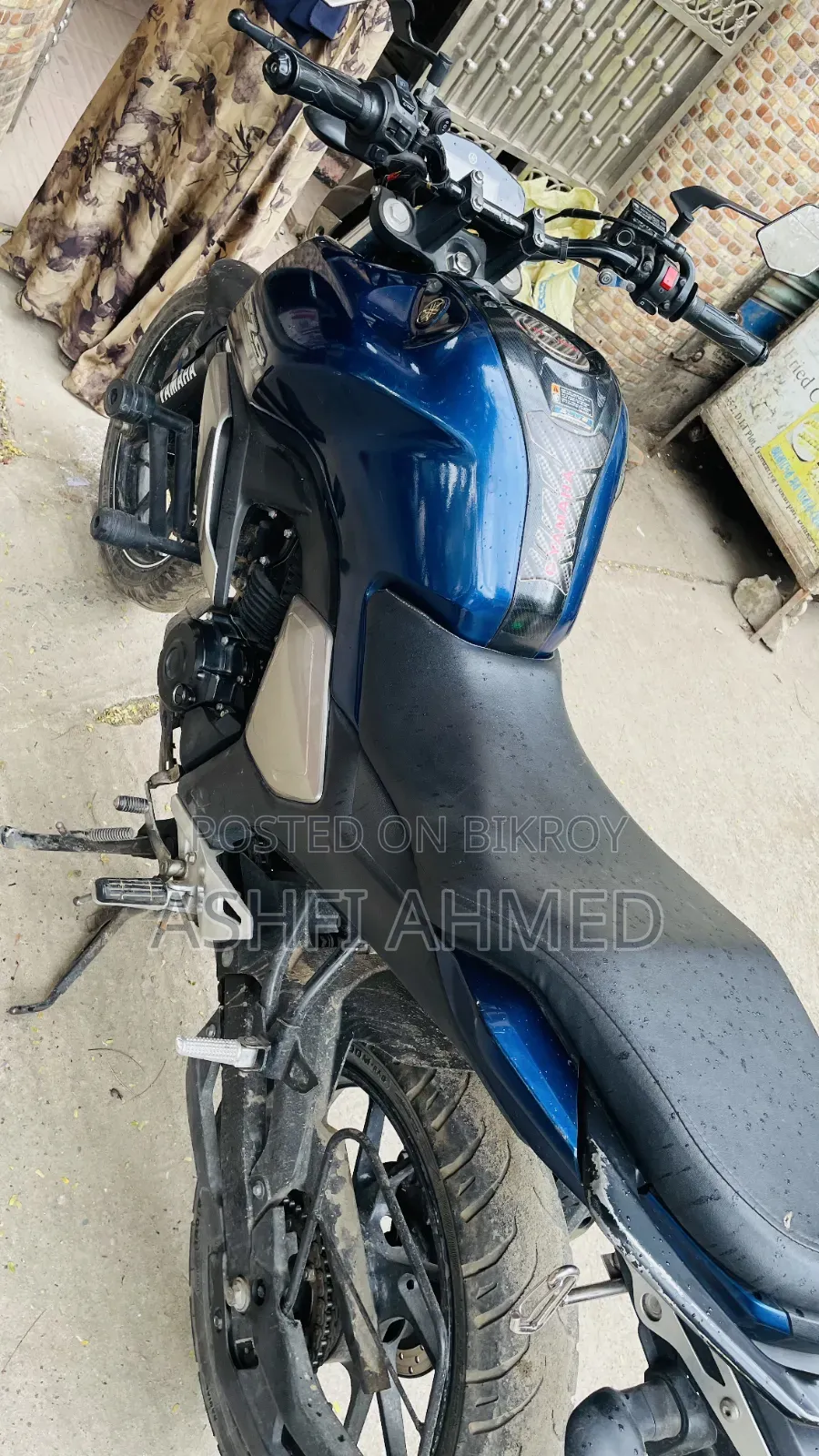 ইয়ামাহা এফজেডএস ভি৩ ২০২২ নীল