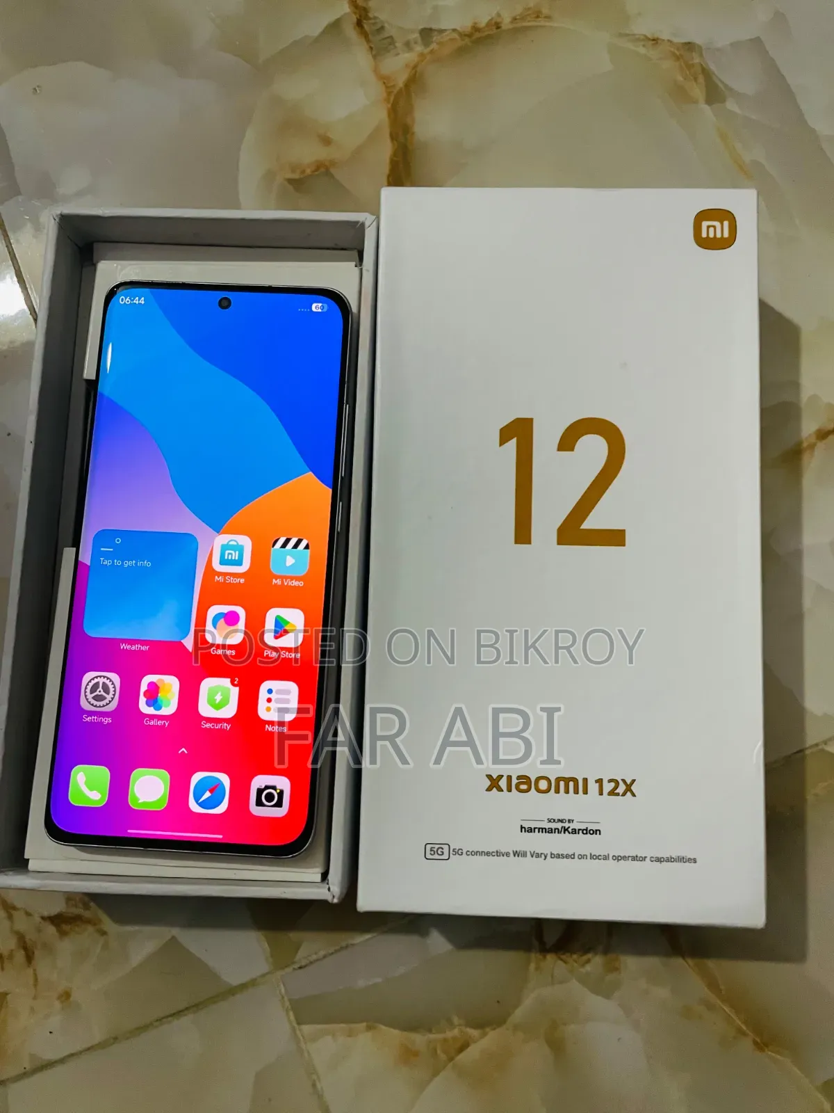 শাওমি ১২এক্স ২৫৬ জিবি