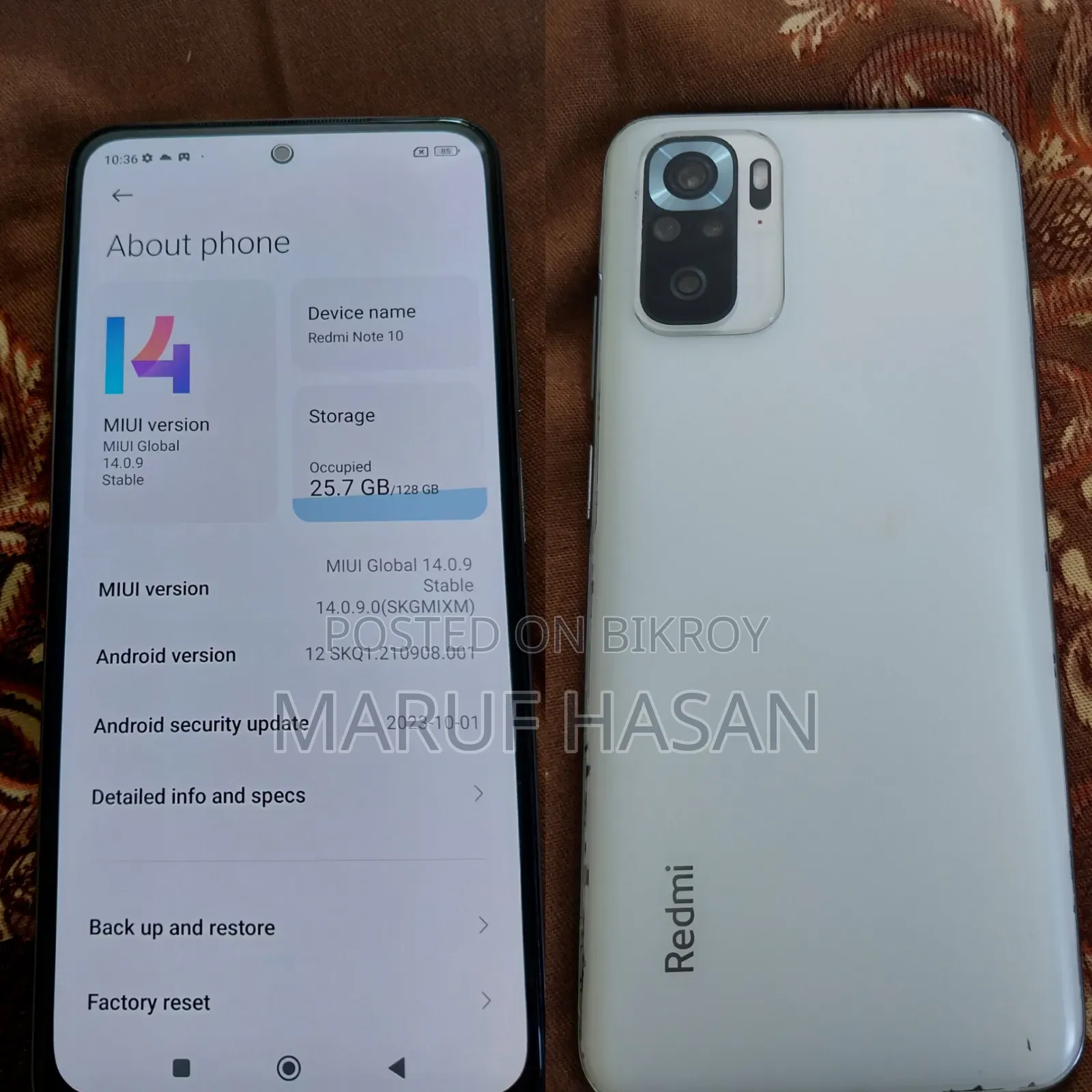 Xiaomi Mi Note 10 128 GB White