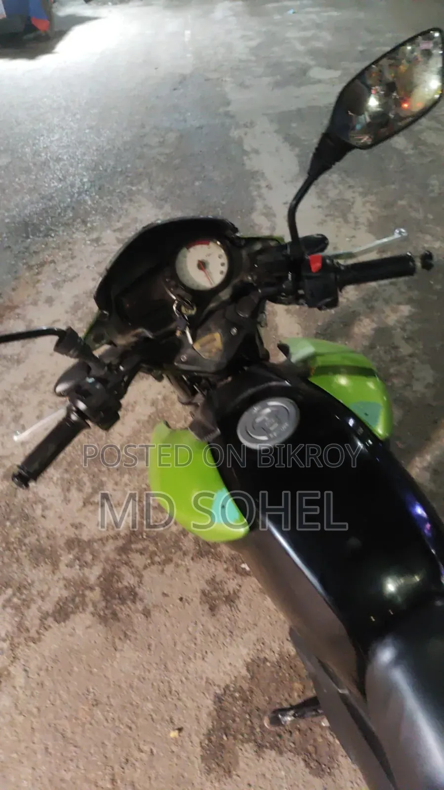 টিভিএস আপাচে ১৮০ আরটিআর ২০০৯ সবুজ