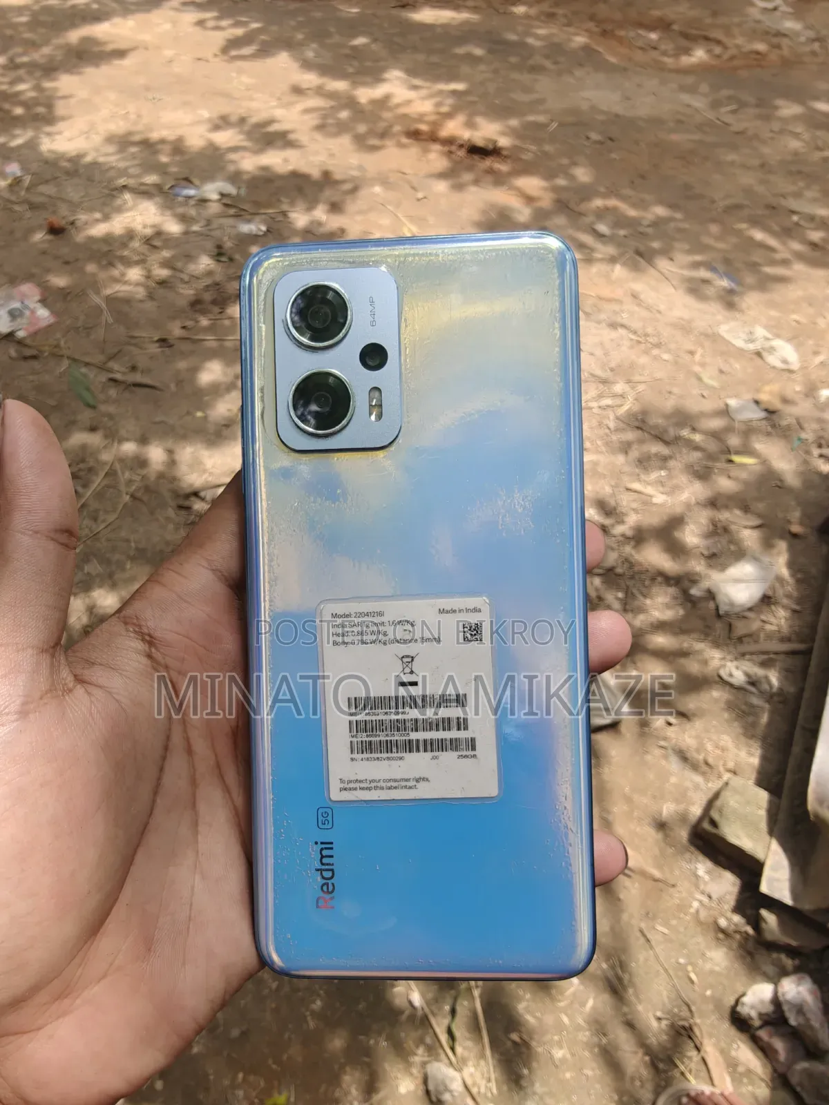 শাওমি রেডমি কে৫০আই ২৫৬ জিবি ব্লু