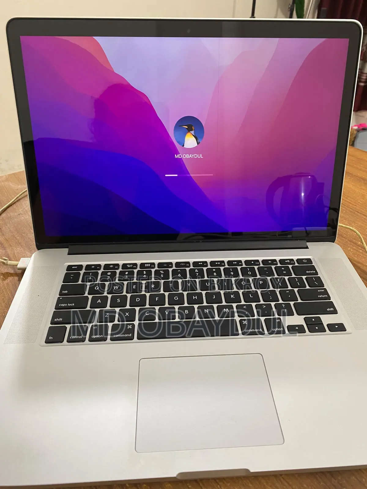 Laptop Apple MacBook Pro 2015 16GB Intel Core i7 SSD 500GB