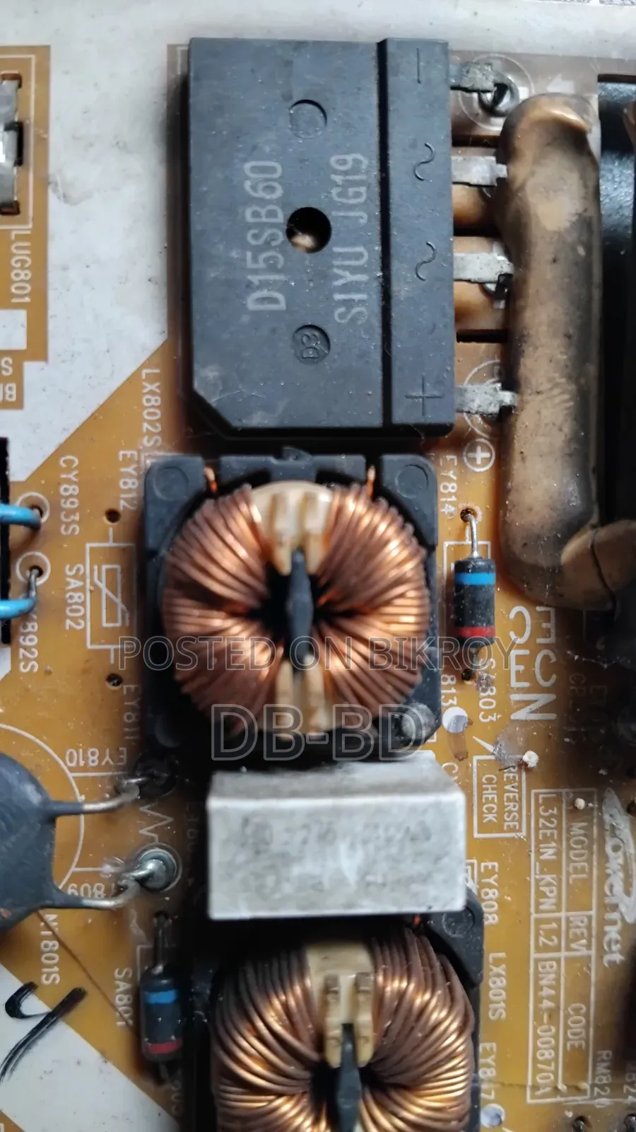 32 Inch Samsung LED TV Motherboard.