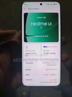 Realme 14 Pro+ 512 GB Black