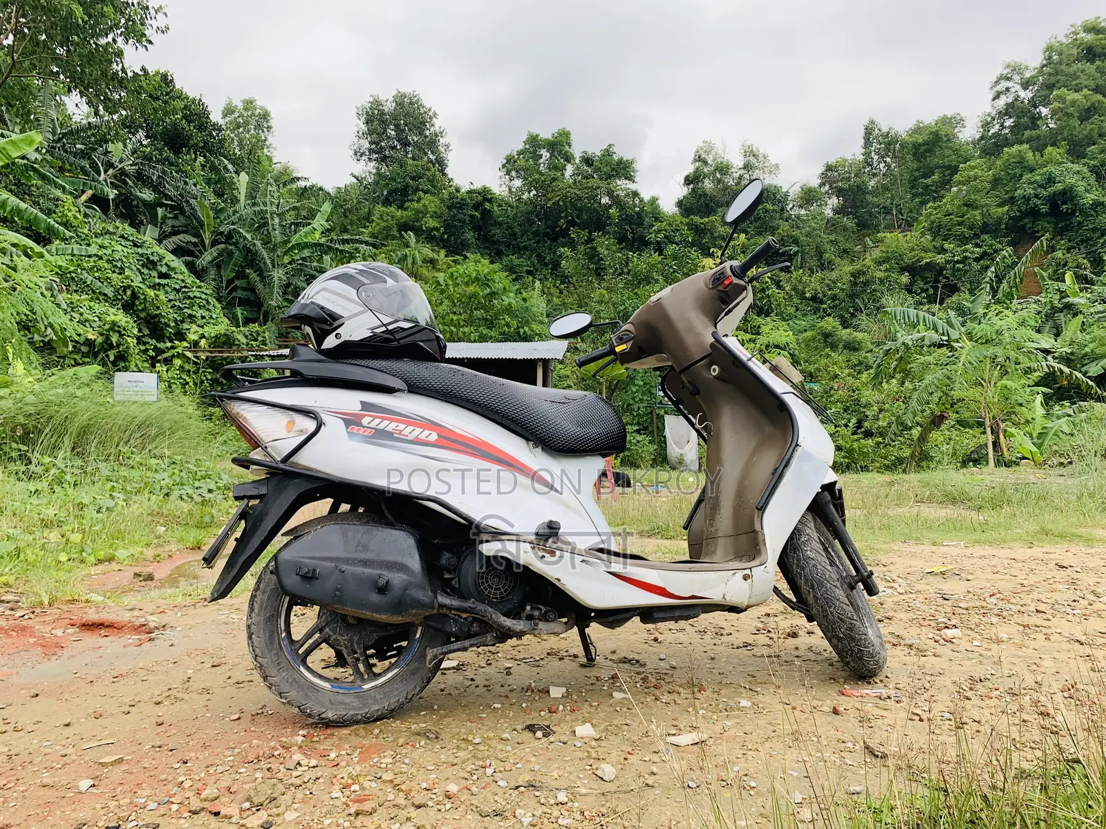 টিভিএস উইগো ২০১৯ সাদা