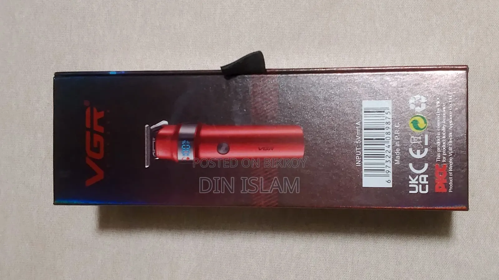 ভিজিআর ভি-৯৮৭ প্রফেশনাল হেয়ার ট্রিমার | ২০০০এমএএইচ | ৭০০০আরপিএম | নতুন
