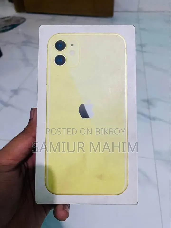 অ্যাপল আইফোন ১১ ৬৪ জিবি ইয়েলো