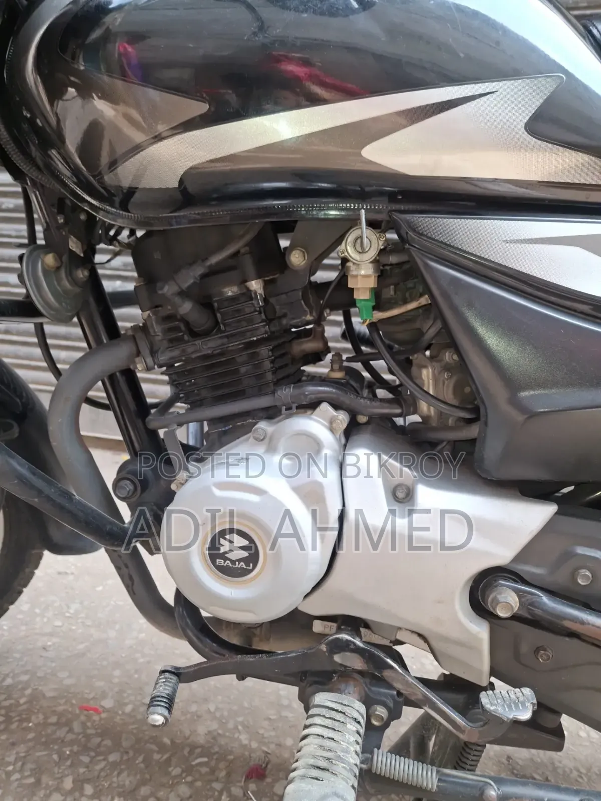 বাজাজ প্লাটিনা ১০০ ২০১৯ কালো