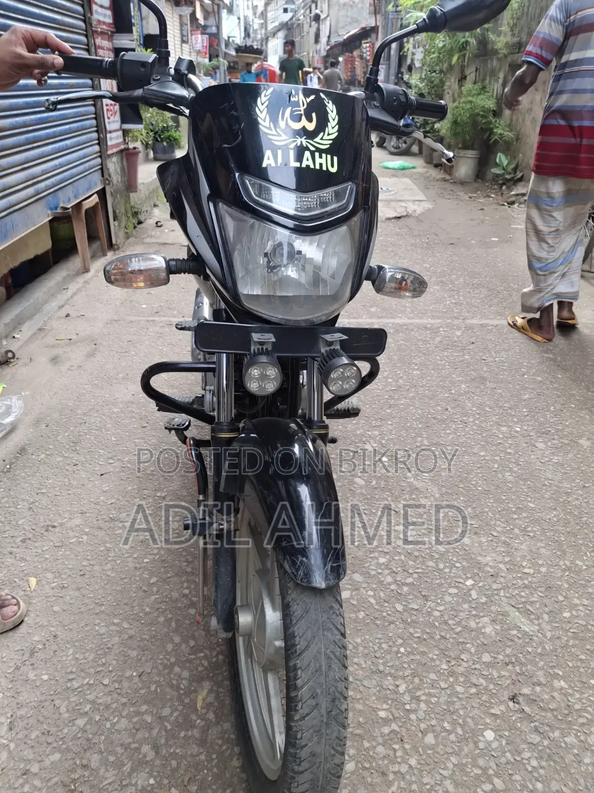 বাজাজ প্লাটিনা ১০০ ২০১৯ কালো