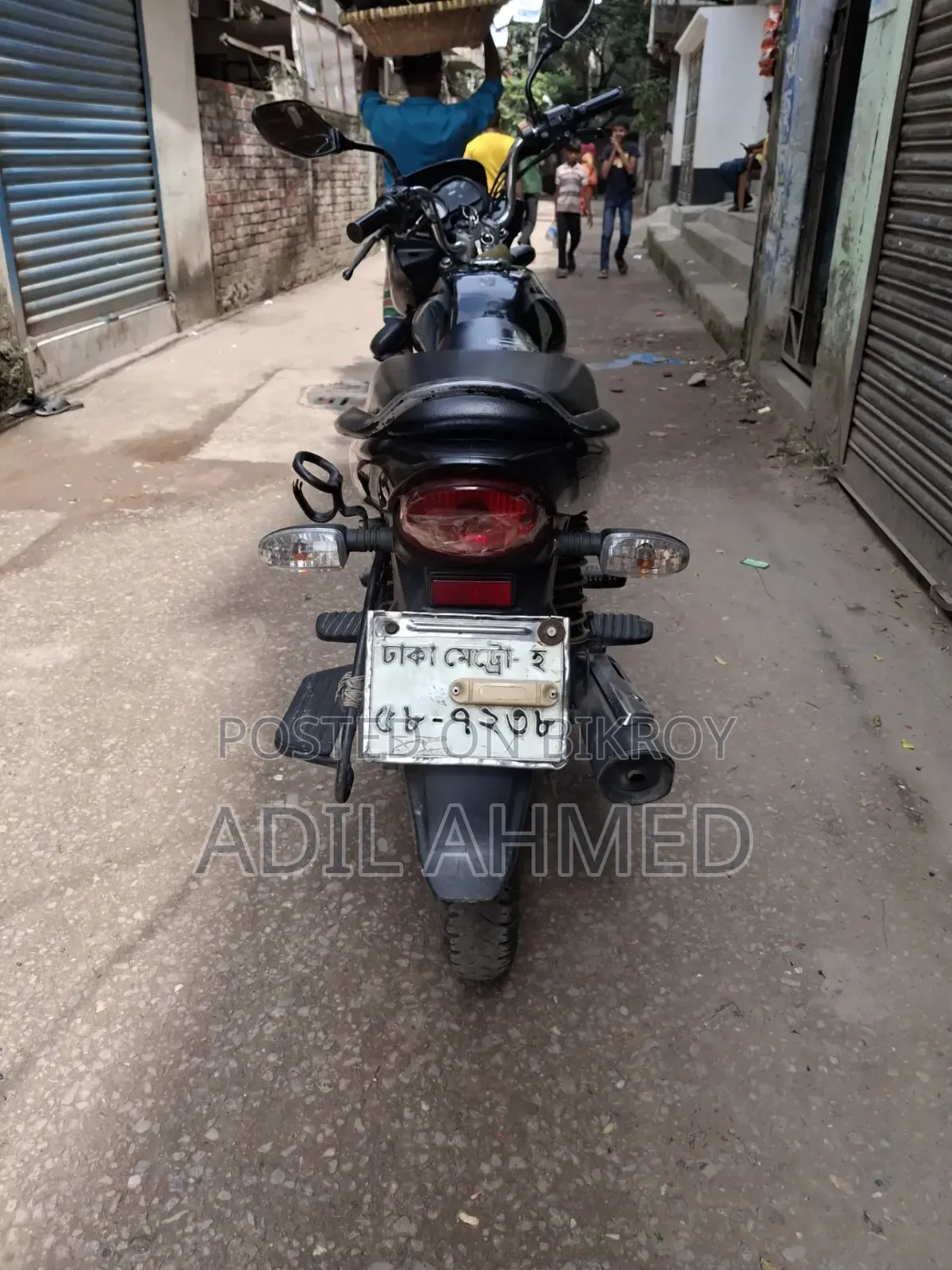 বাজাজ প্লাটিনা ১০০ ২০১৯ কালো