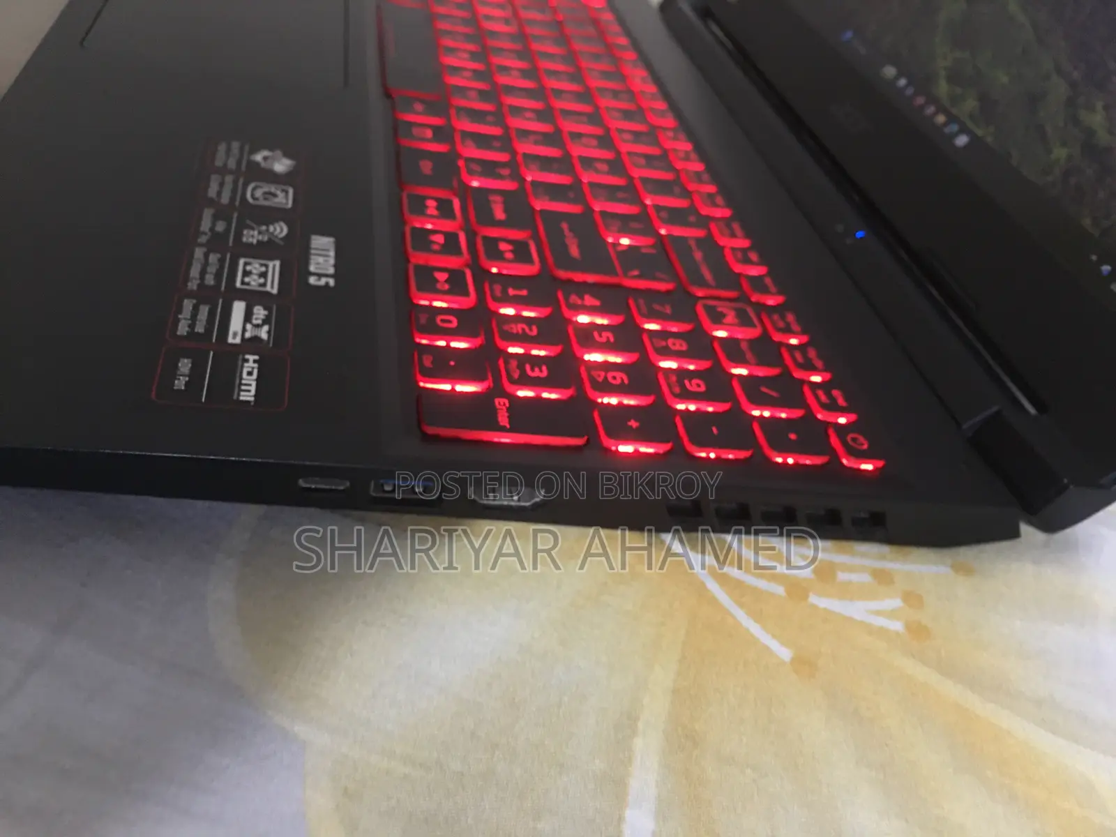 Laptop Acer Nitro 5 24GB Intel Core I5 SSD 1T