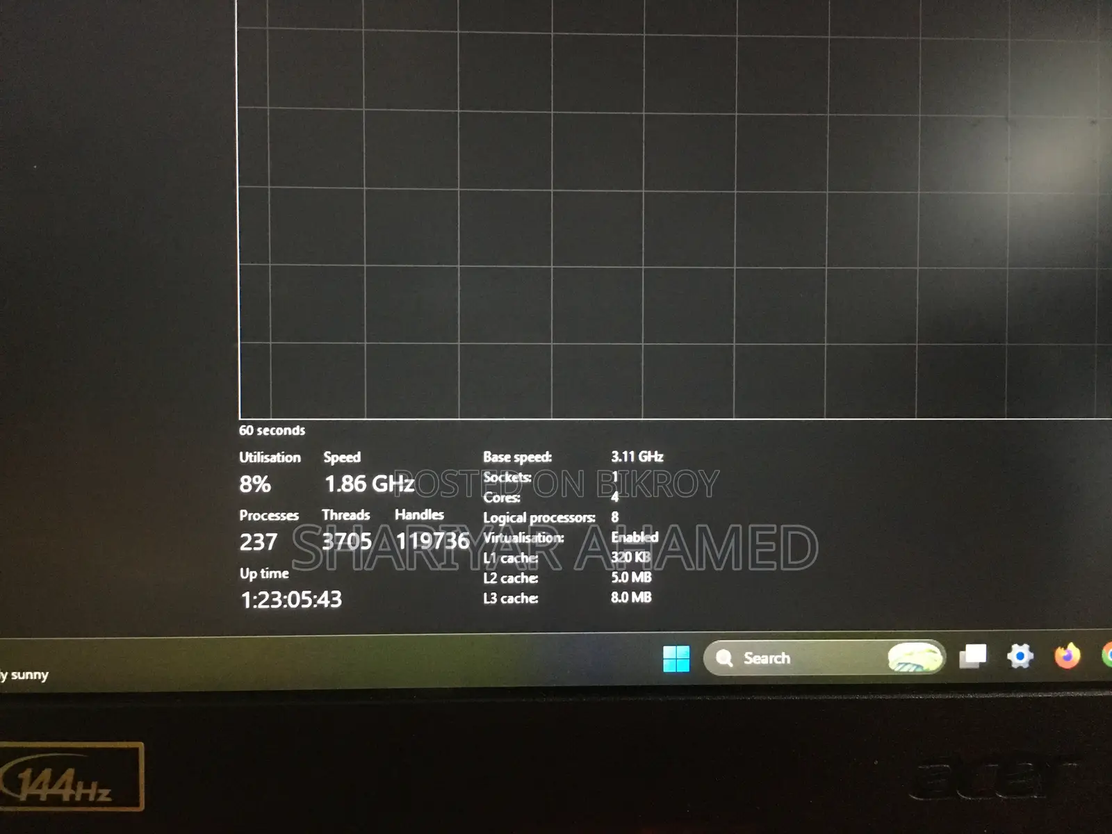 Laptop Acer Nitro 5 24GB Intel Core I5 SSD 1T