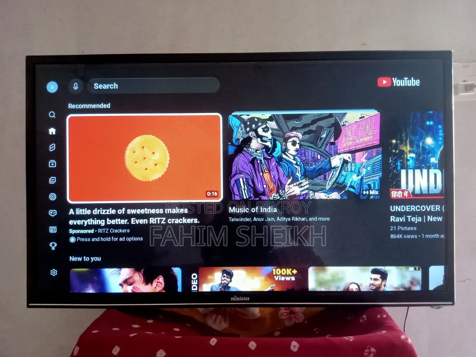 Minister Smart Crystal HD TV Model: MI32M4SAB