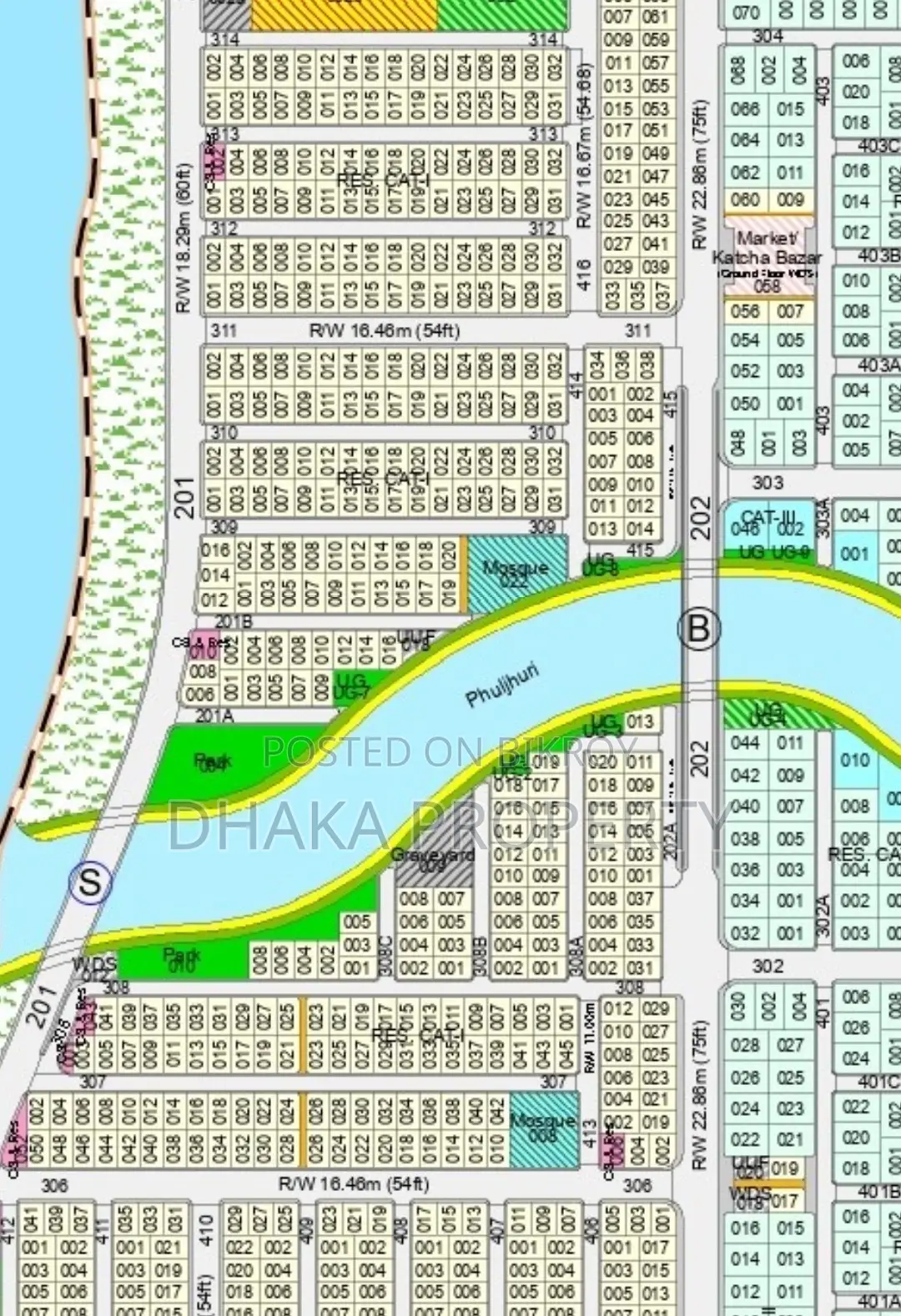 3 Katha Lake View Park South at Sector-15